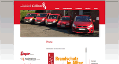Desktop Screenshot of brandschutz-goellner.de